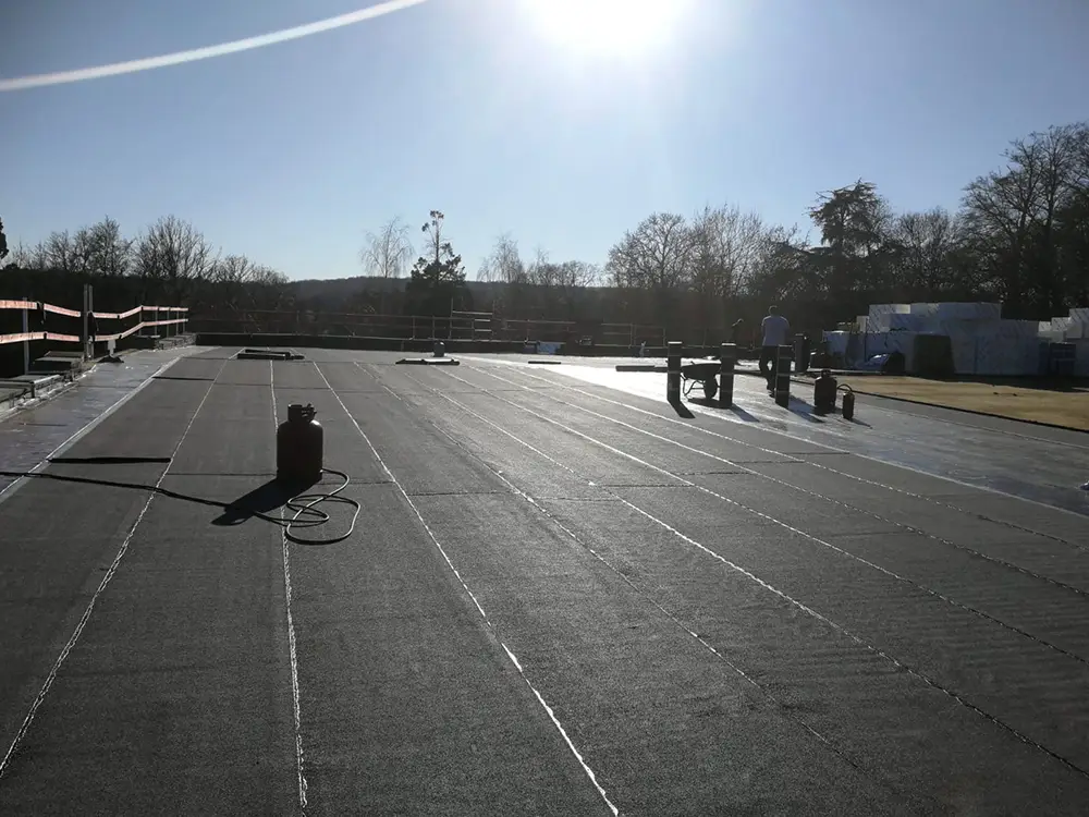 toiture en roofing Derbigum